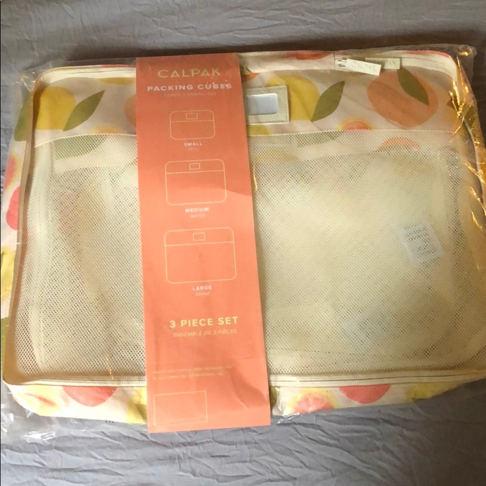 Calpak travel packing cubes